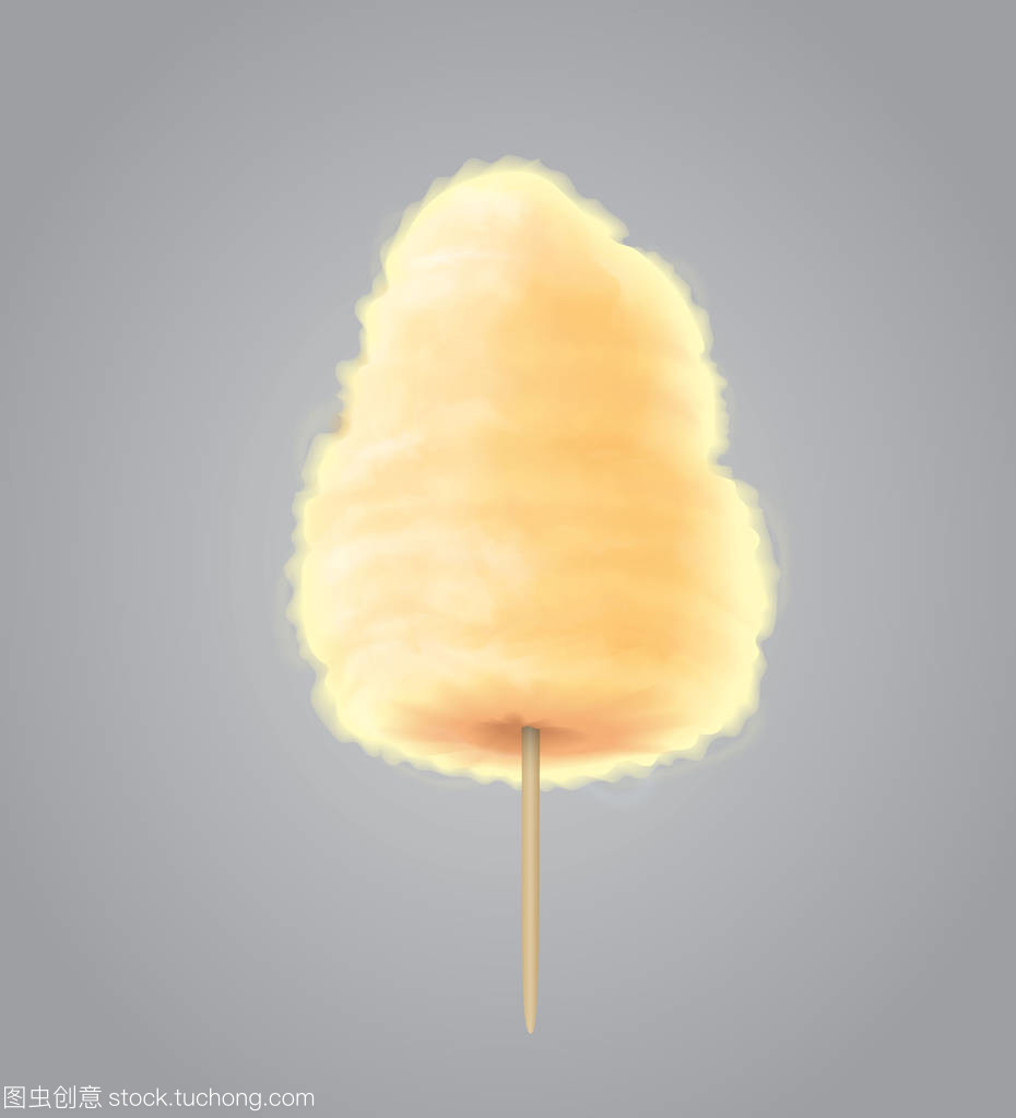 黃色的棉花糖 現(xiàn)實(shí)的糖云與茶香交織